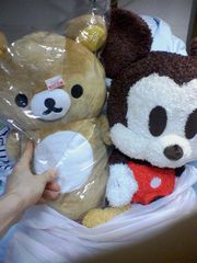 ミッキー＆リラックマ